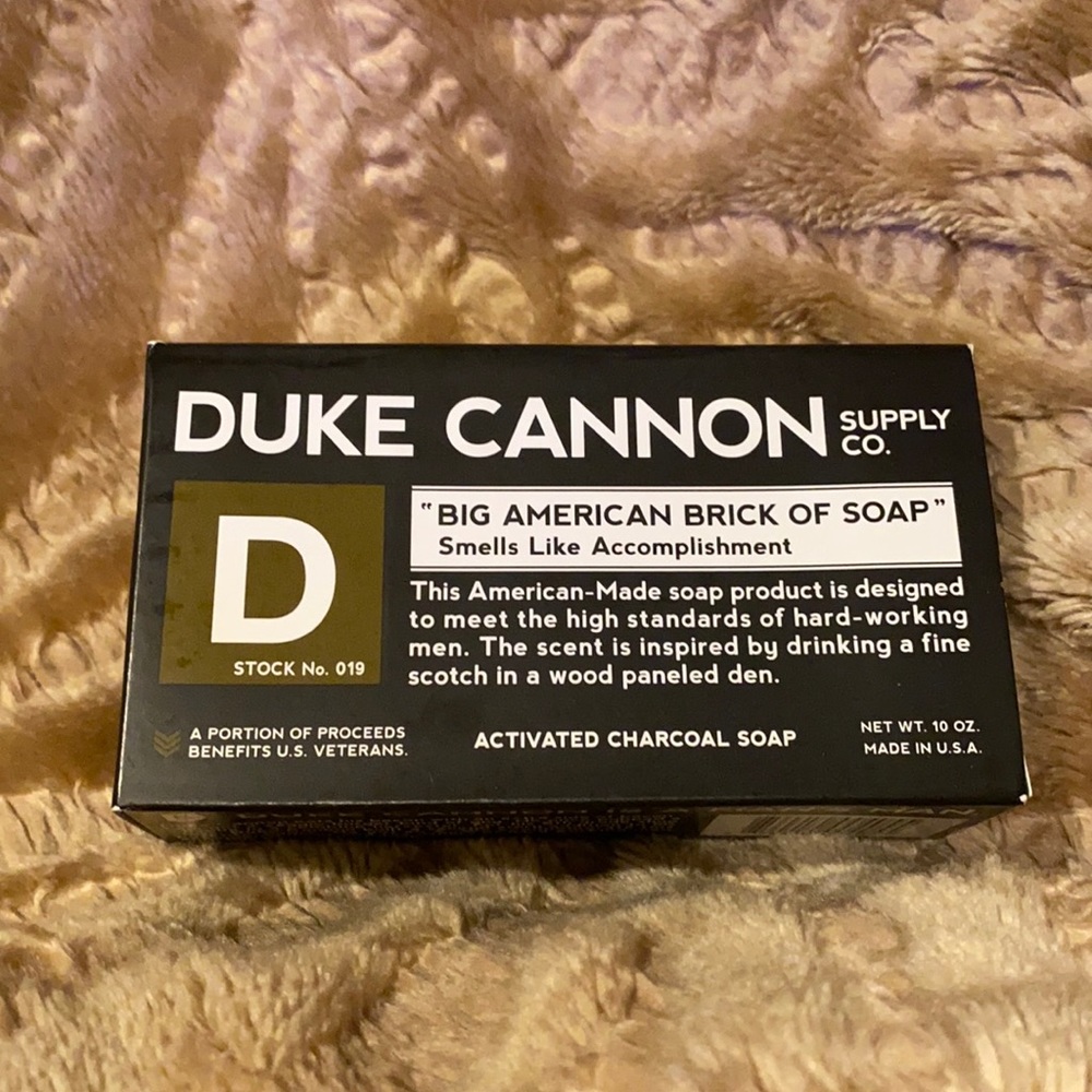 ~Duke Cannon Supply Co.~ Activated Charcoal Soap